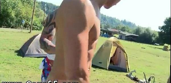  Gay nudists outdoors movies xxx Camp-Site Anal Fucking
